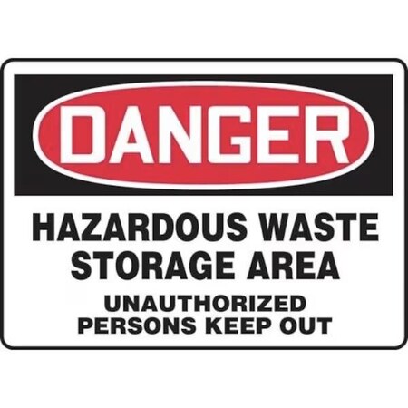 Accuform OSHA DANGER SAFETY SIGN HAZARDOUS MCHG030VS MCHG030VS